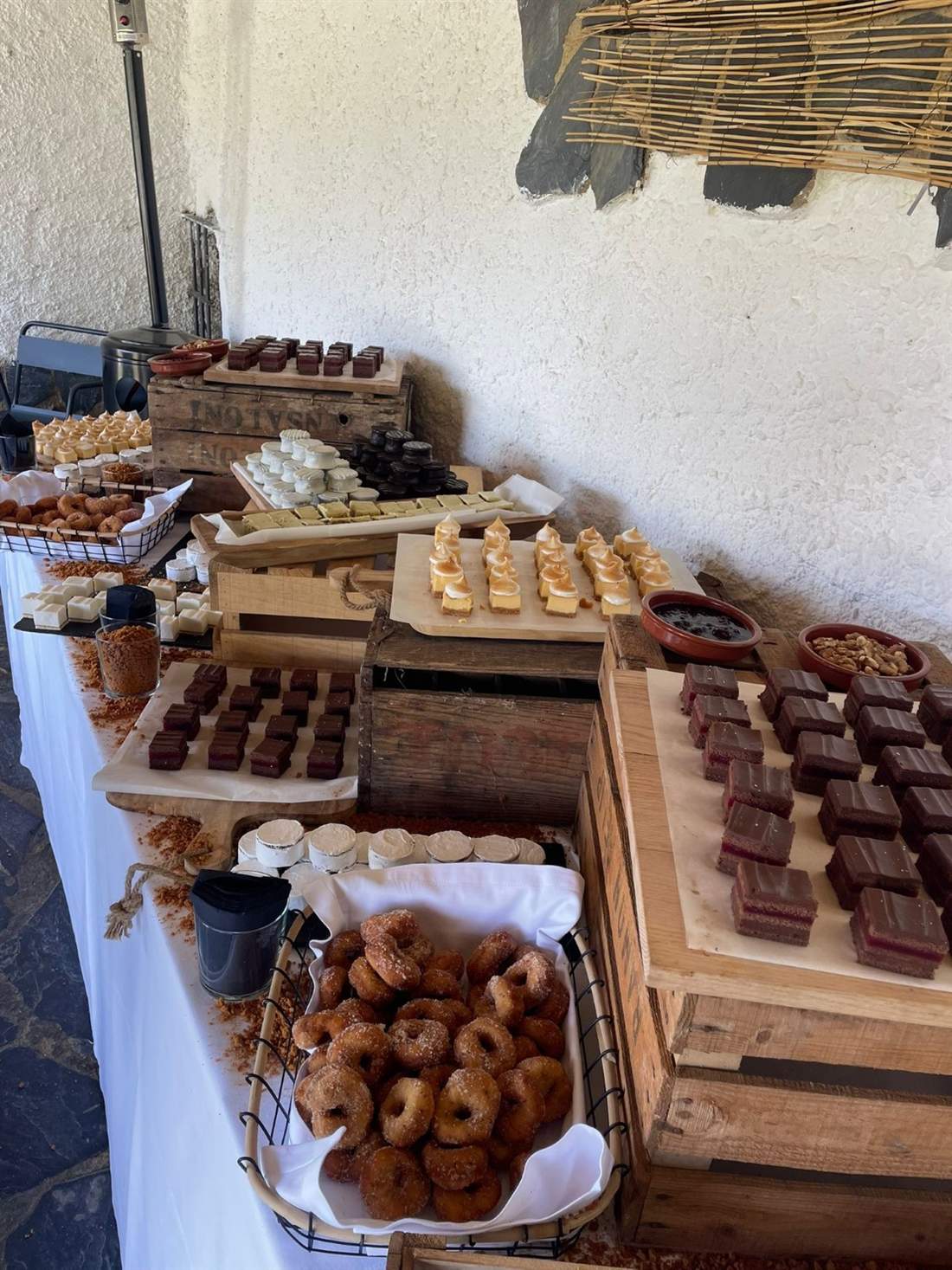 Buffet dolç d'una celebració a Mas Bossom 3.0
