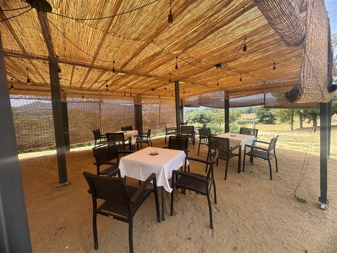 Carpa muntada per a un banquet a Mas Bossom 3.0